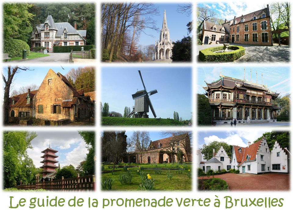 Guide de la promenade verte - Quand Bruxelles se met au vert en 7 étapes - Editions Renaissance du Livre - Julie Galand - Anne Croquet - Bruxelles-Bruxellons