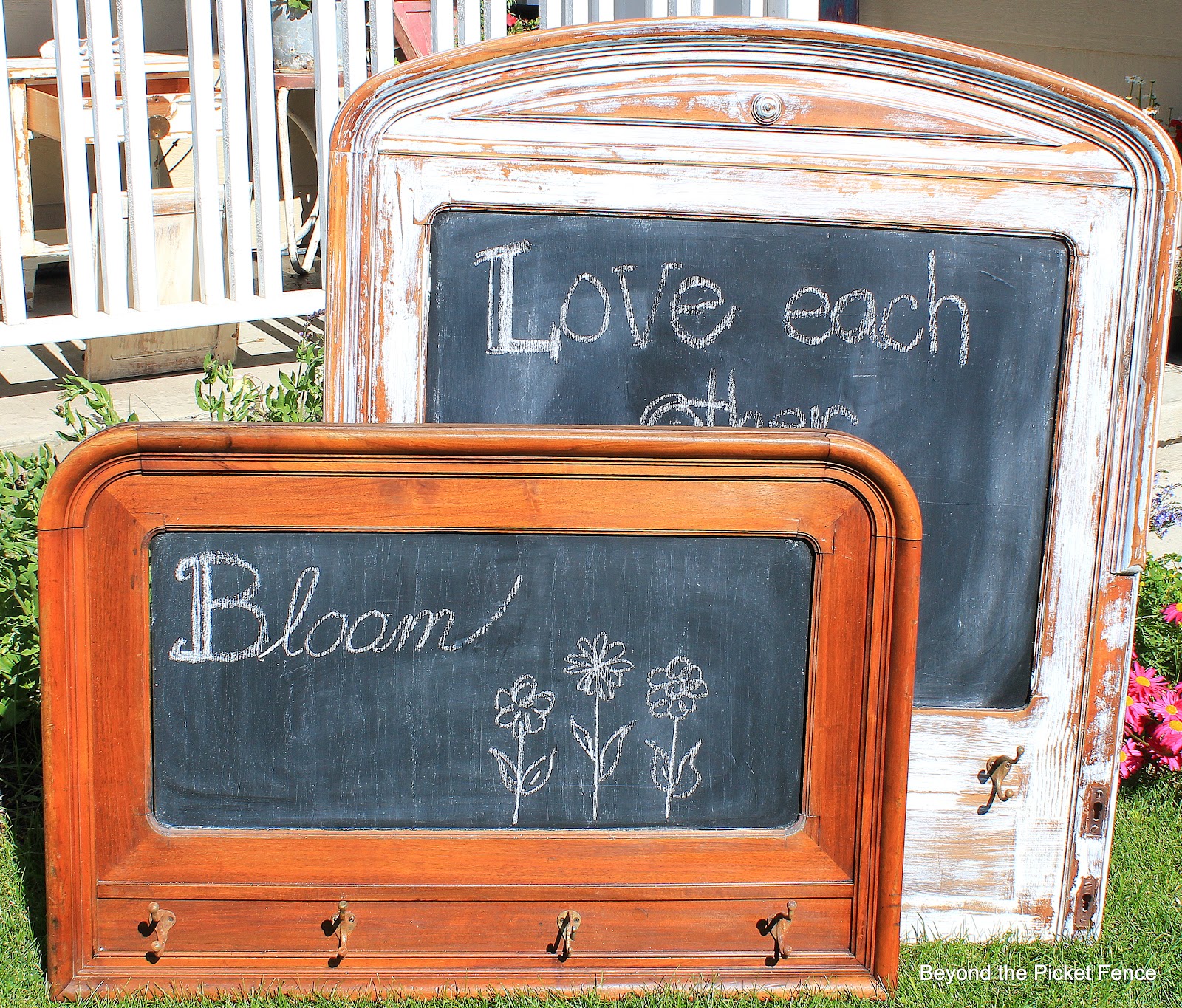 Chalkboard Paint Headboard
