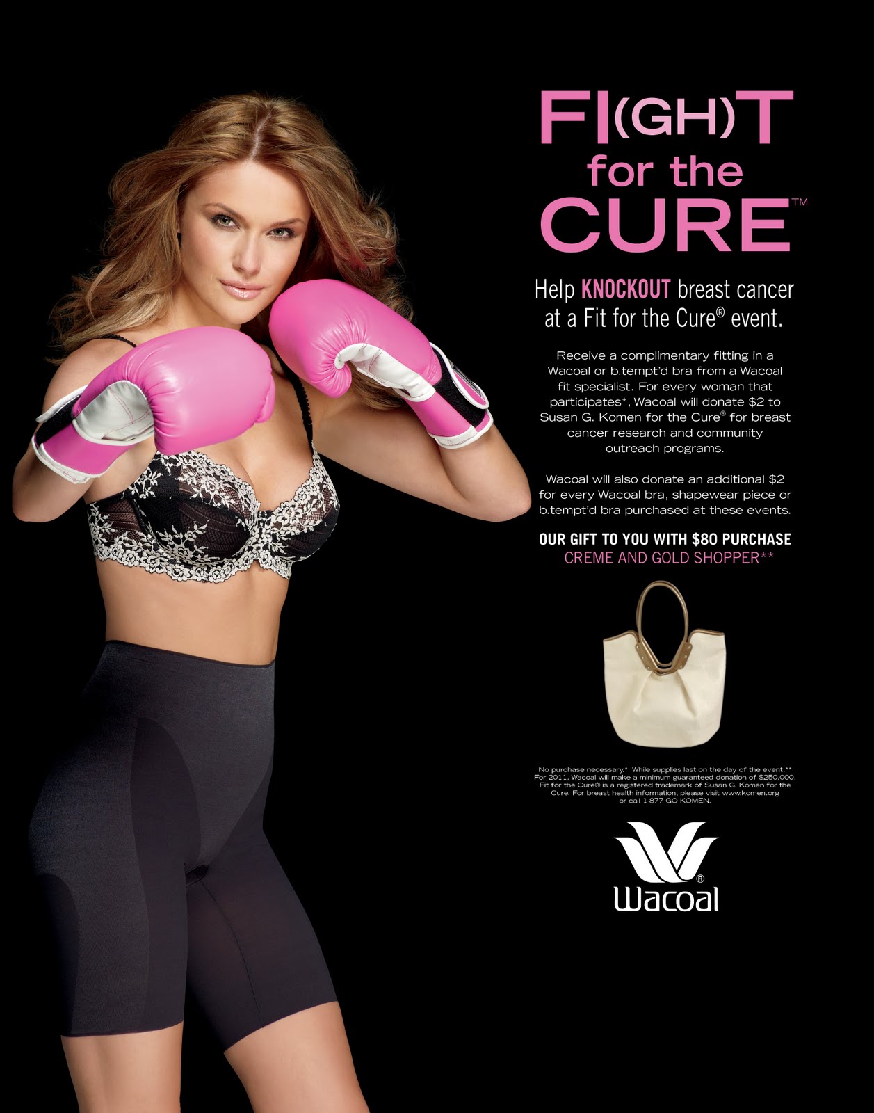 wacoal bra fitting event