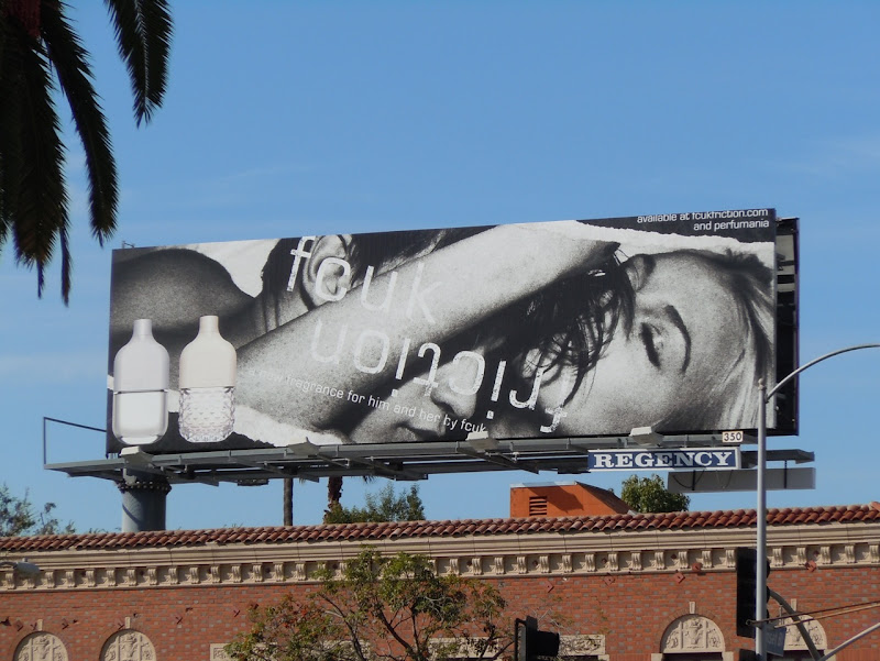 FCUK Friction fragrance billboard