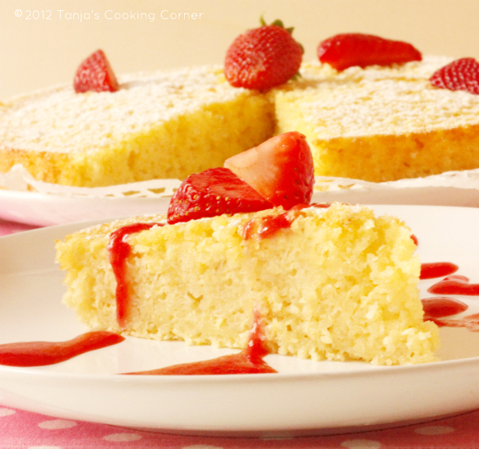 Tanjas Cooking Corner Lemon Quinoa Cake/ Kolač od quinoe i limuna