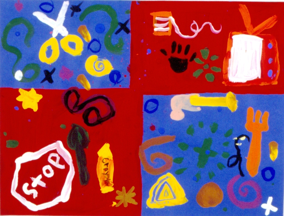 Art for Small Hands In the Style of Stuart Davis