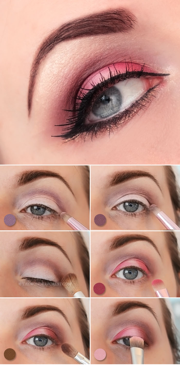 Flirty Pink Valentine's Day Makeup Tutorial Wonder Forest Design
