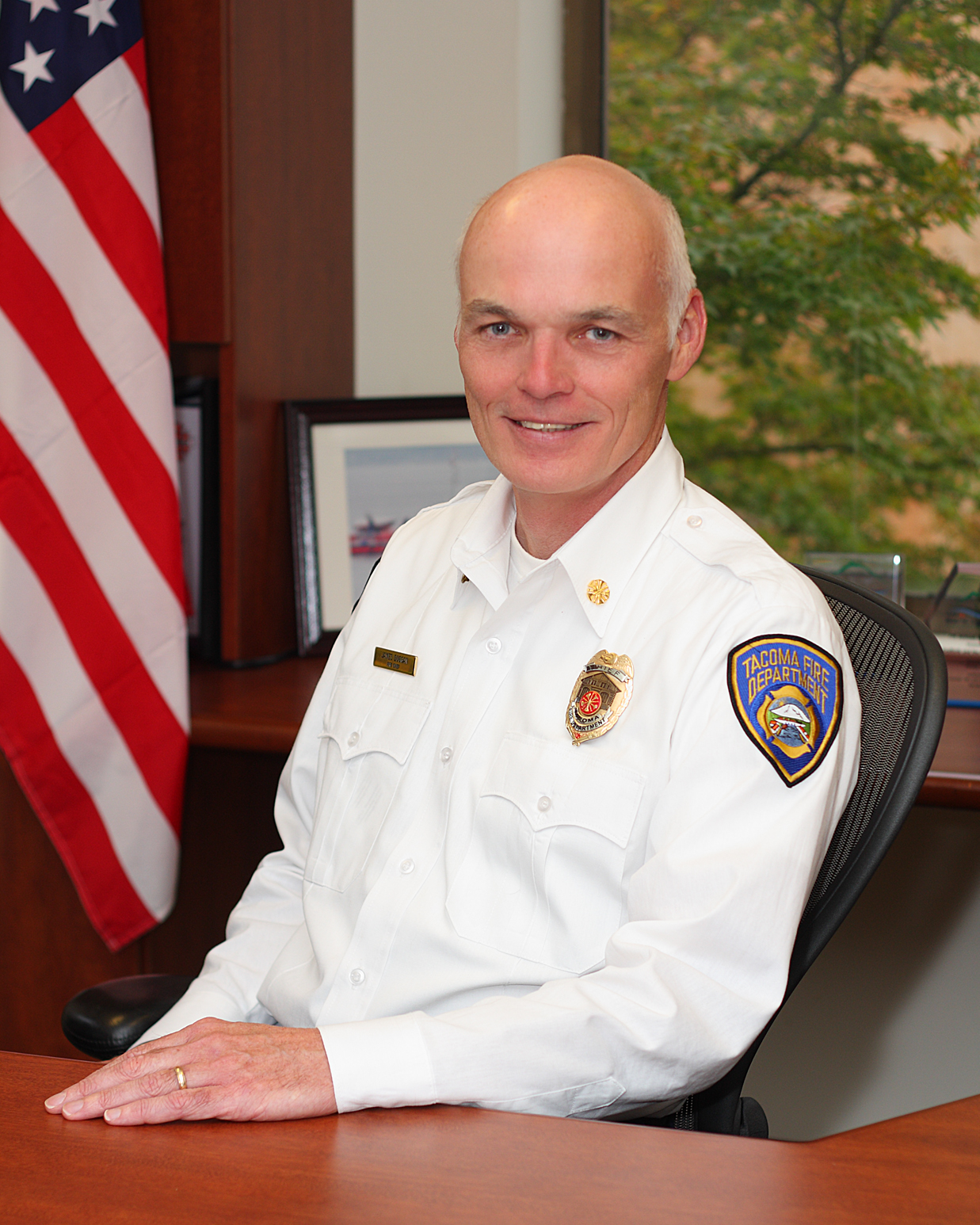 Fire Department Swearing In Ceremony for Chief James P. Duggan