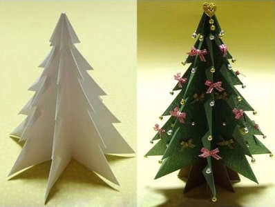 Cool Origami Easy Origami Christmas Tree 122 3d