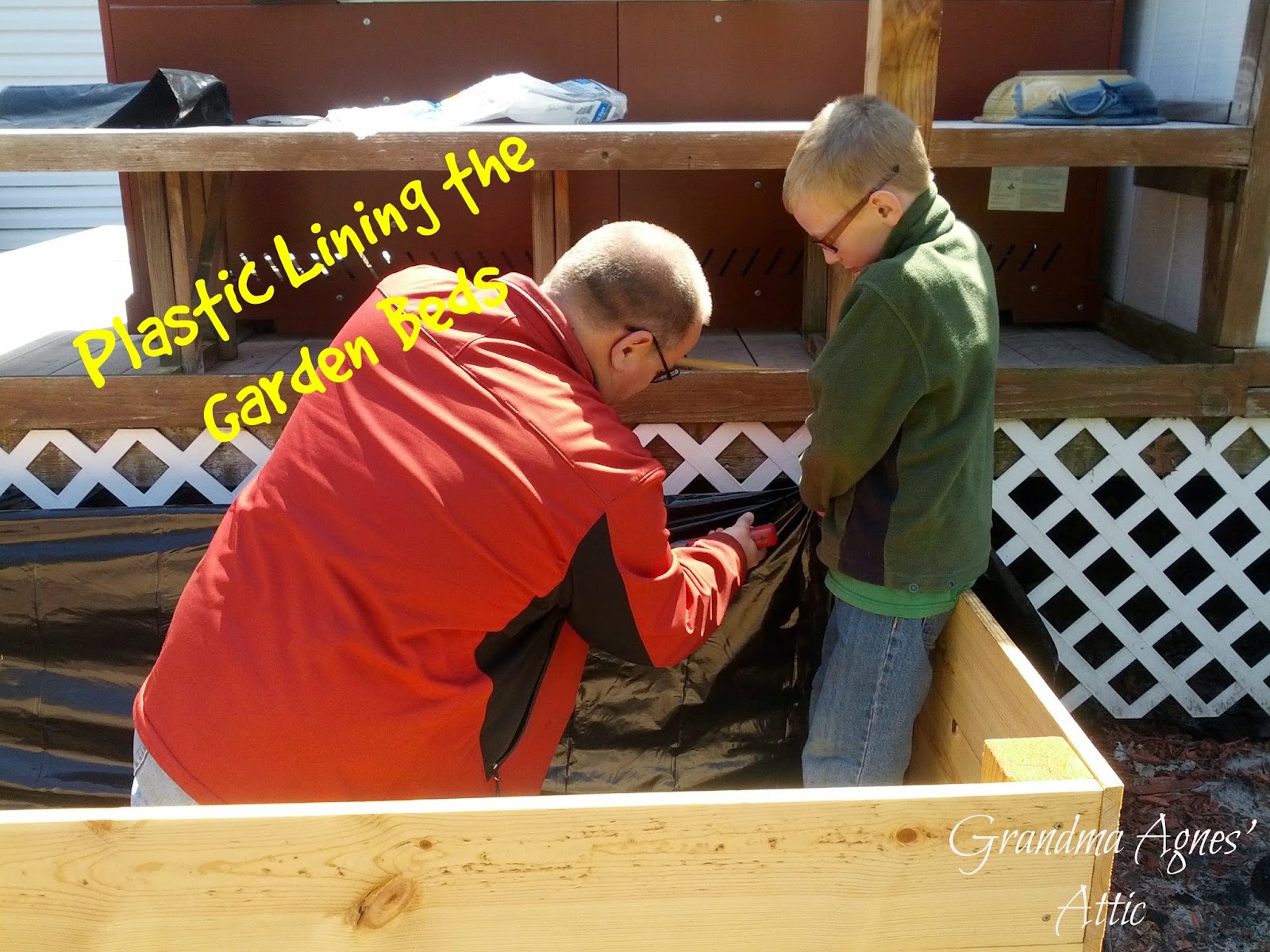 The Rotter Homestead Raised Bed Garden, Part Two {Filling