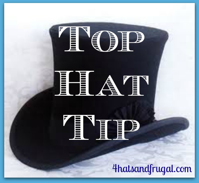 Top Hat Tip Measure your waist with your neck 4 Hats and Frugal