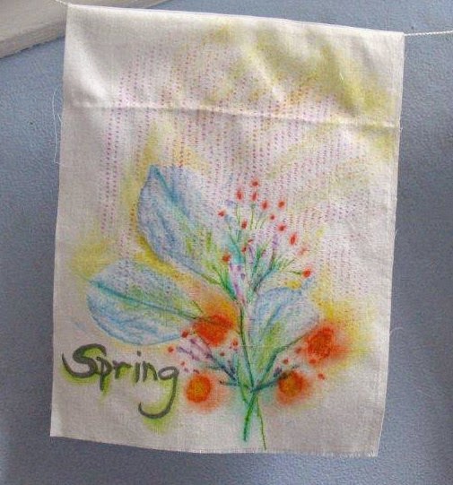 spring prayer flag spring prayer flag