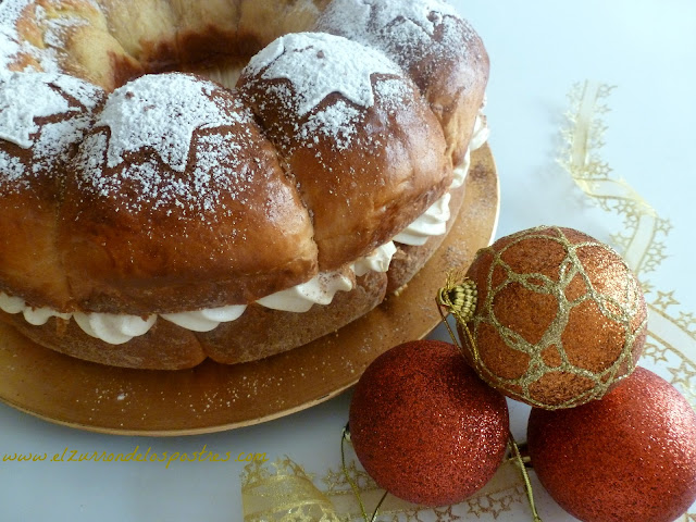 Roscón De Reyes Con Crema De Gofio
