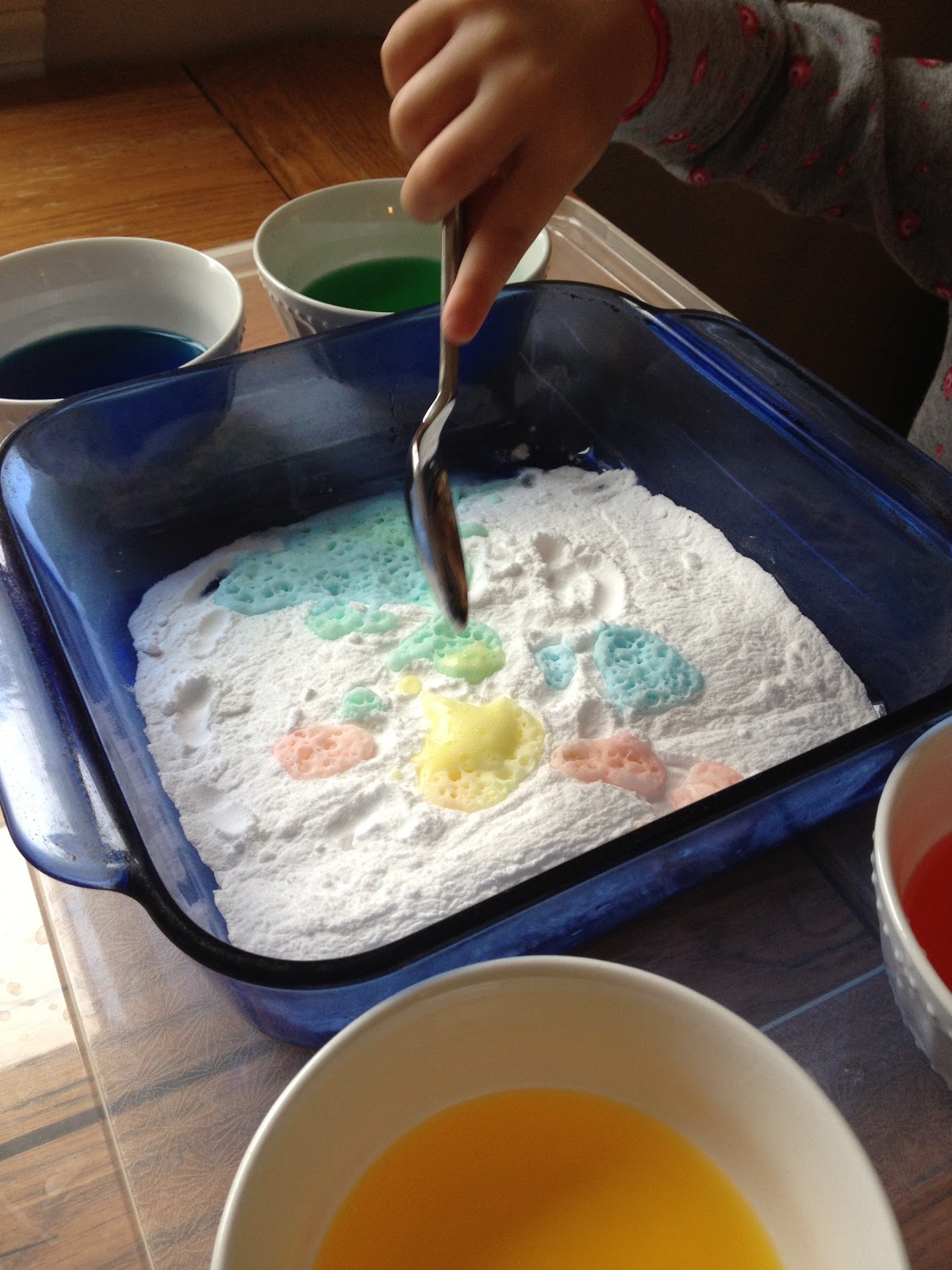 Take Time for Today Baking Soda and Vinegar Bubbles