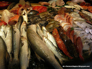 Fish in the local fish market ak-thenextchapter.blogspot.com
