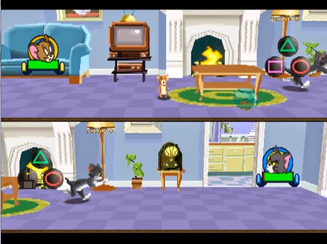 tom and jerry house trap ps1