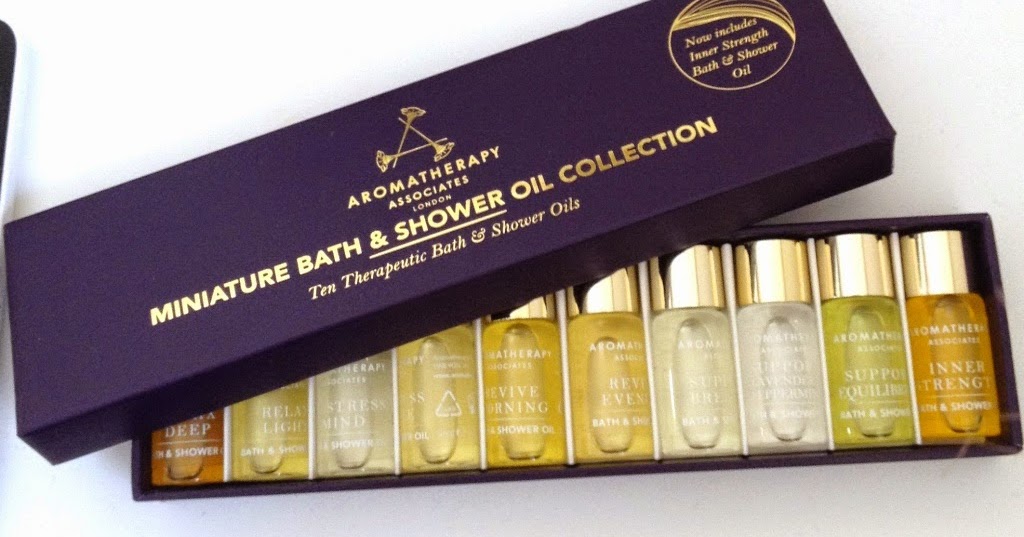 BeautySwot Aromatherapy Associates Miniature Bath & Shower Oil Collection