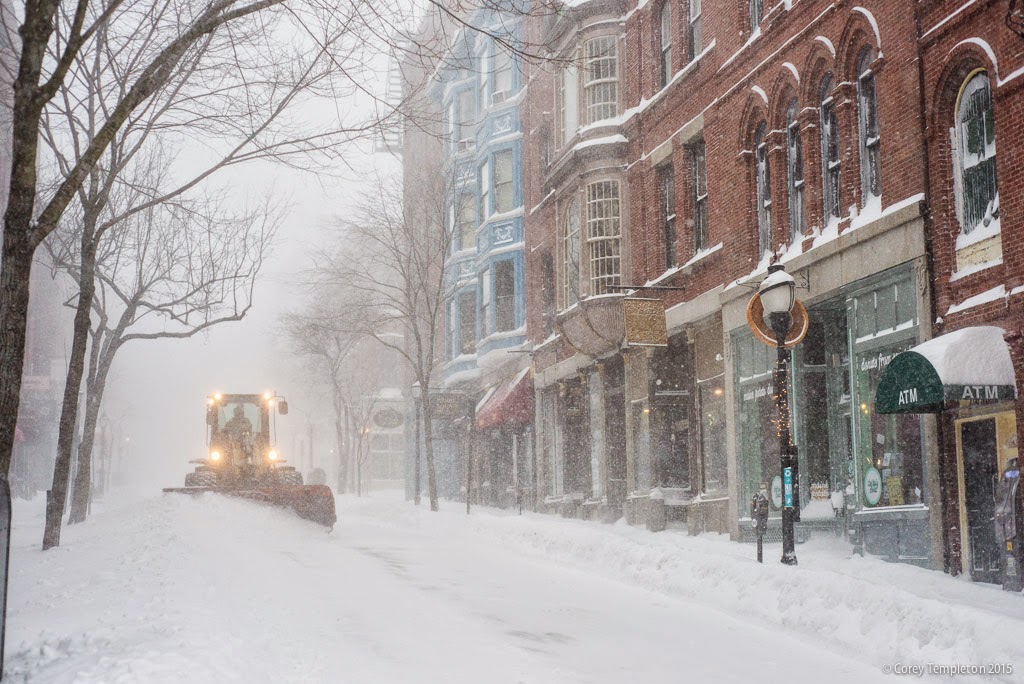 Corey Templeton Photography Winter Storm Juno Exchange Street