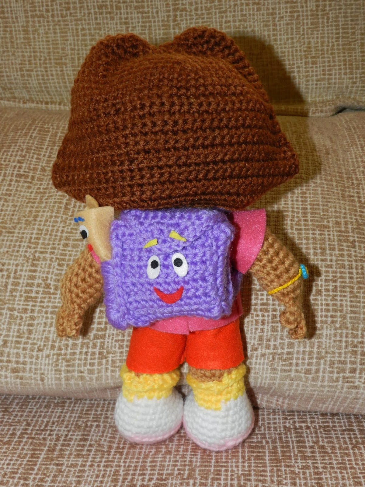dora la exploradora amigurumi