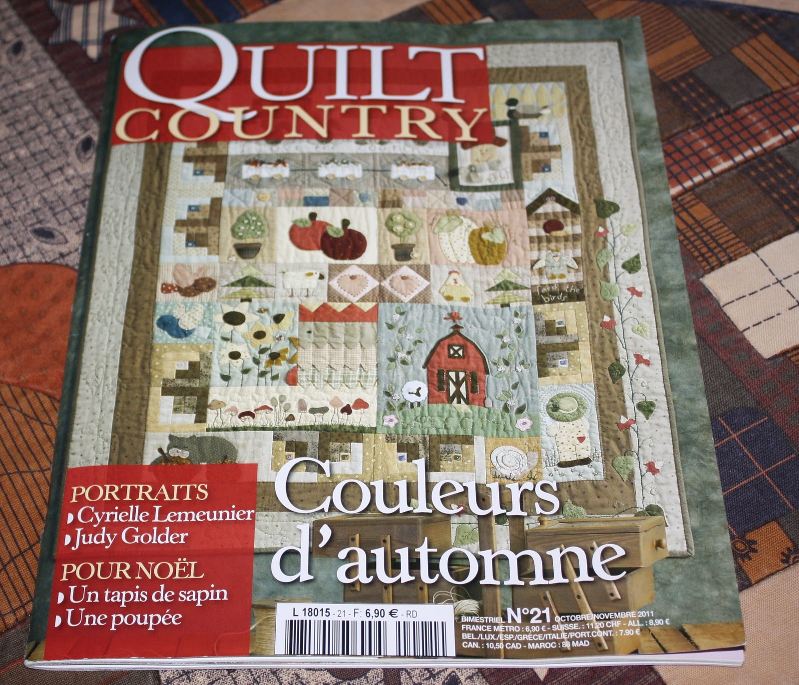 a quilt of a country