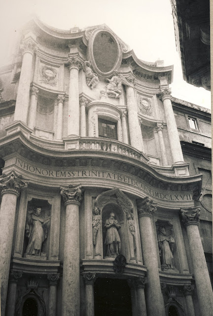 Borrominis kyrka San Carlo alle Quattro Fontane