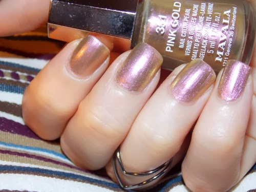pink gold mavala pink gold, mavala metallic pink gold, mavala pink gold metallic collections