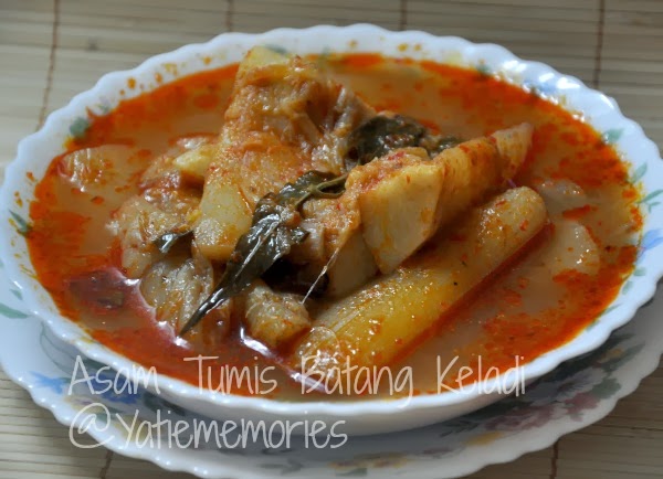 Sinar Kehidupanku Asam Tumis Batang Keladi