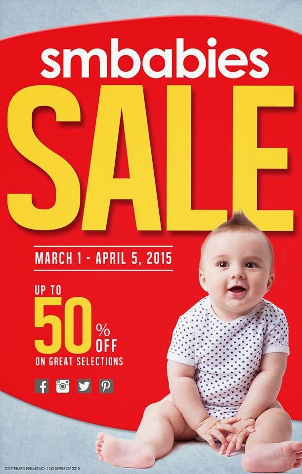 Manila Shopper SM Stores' Babies Department SALE MarApr 2015