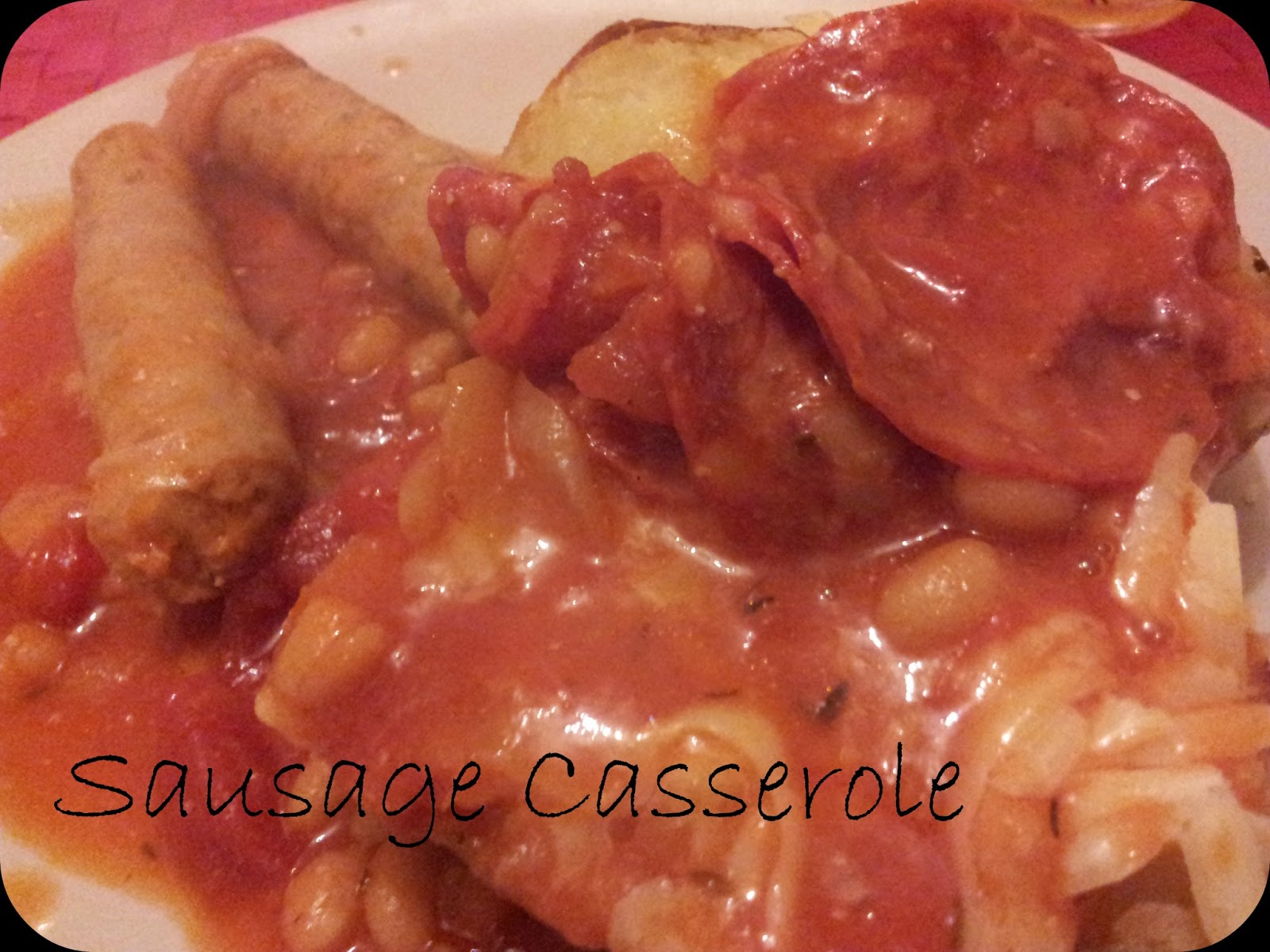Slow Cooker Sausage Casserole The Mini Mes and Me
