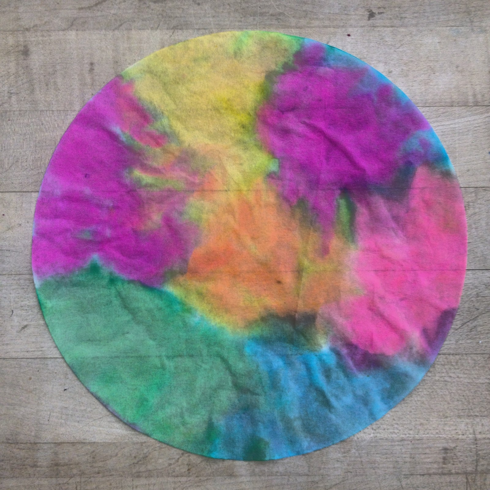 Rachel Mims, Artist, MS Art Therapy Coffee Filter Art Projects