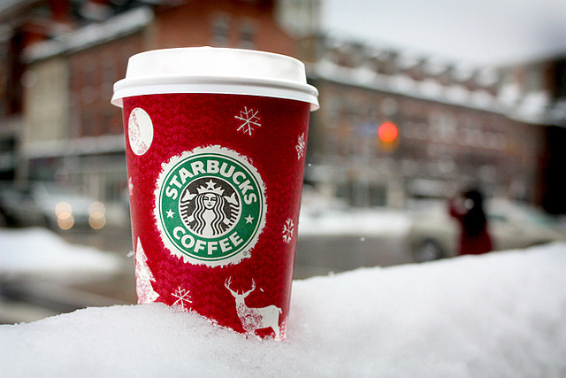 Starbucks Christmas coffee