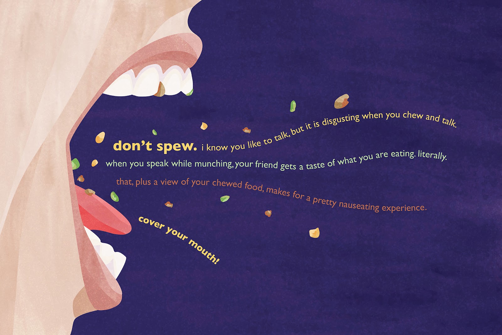 Digital Salon 2011 Cover Your Mouth!