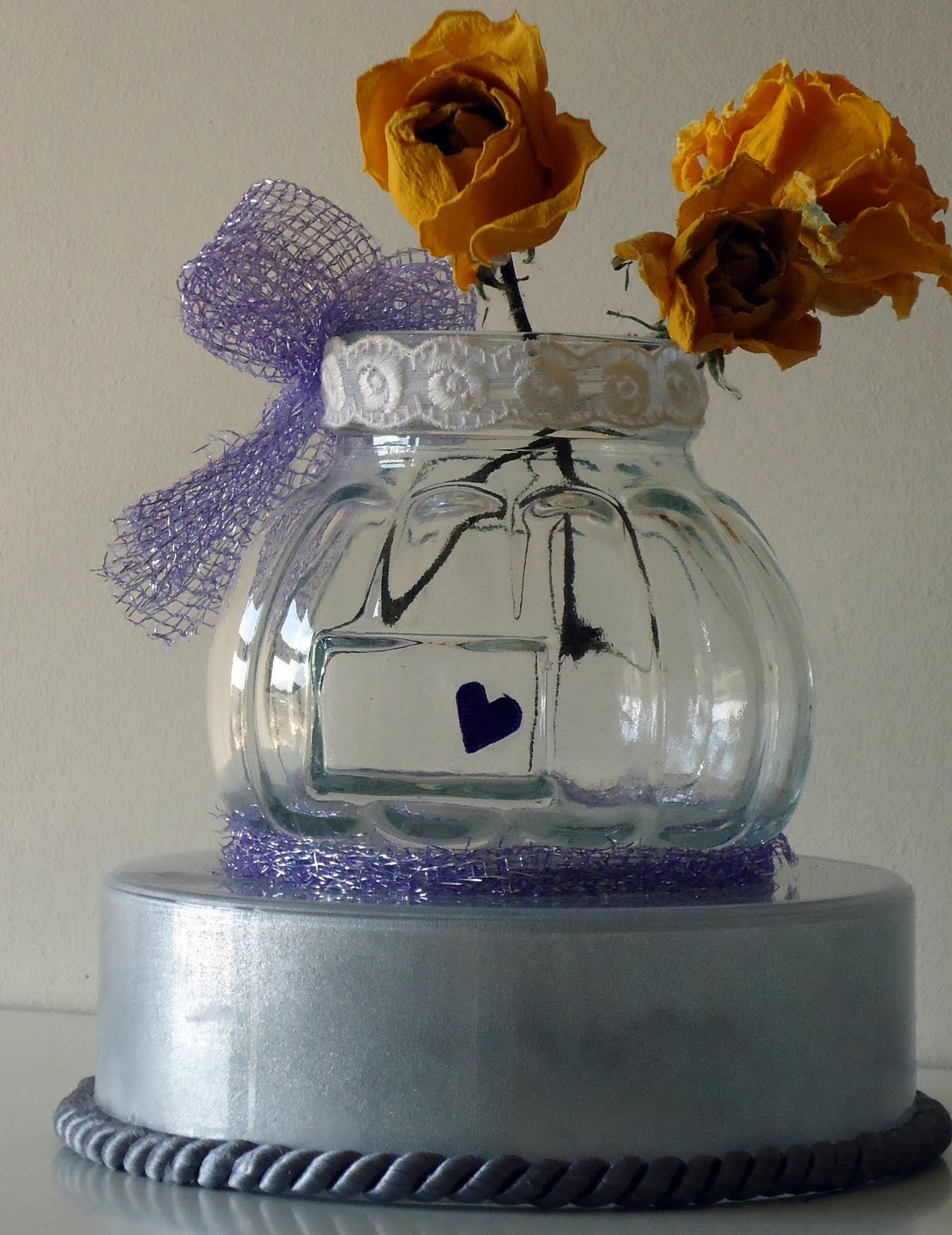 Aga Art Jarrones Centros Flores Botellas Decoradas