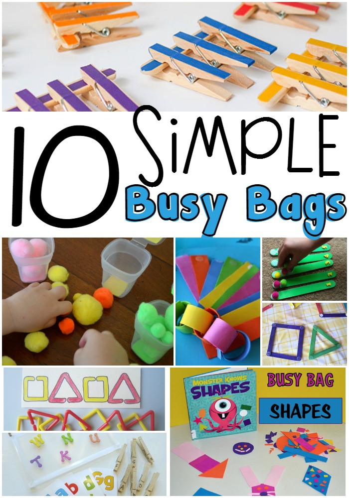 Life With 4 Boys 10 Simple Busy Bags for Road Trip Travel FamilyTravel