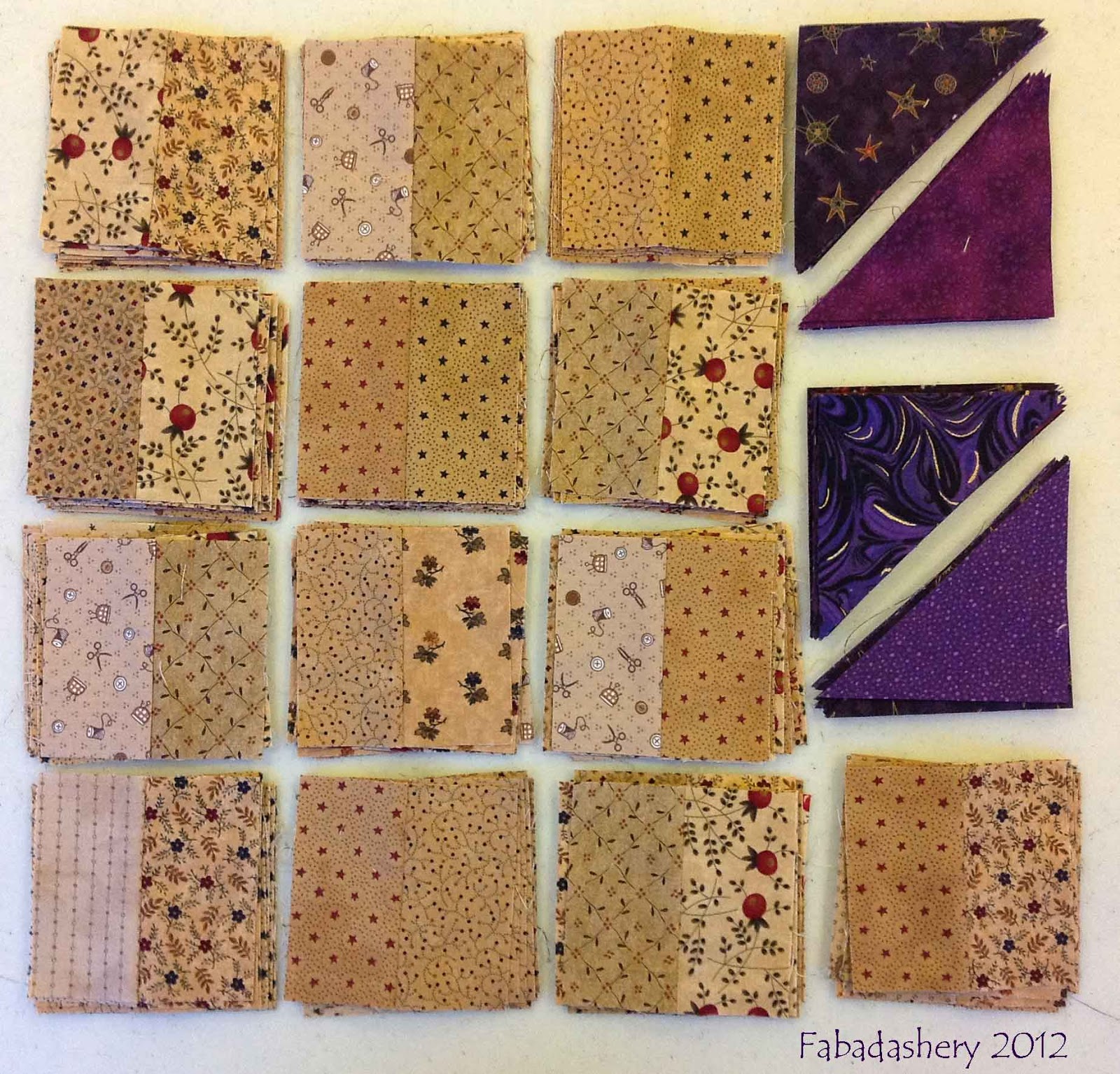 Fabadashery Bonnie Hunter's Easy Street Quilt Part 6