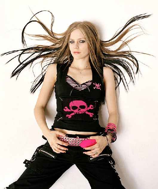 avril lavigne hair what hell
