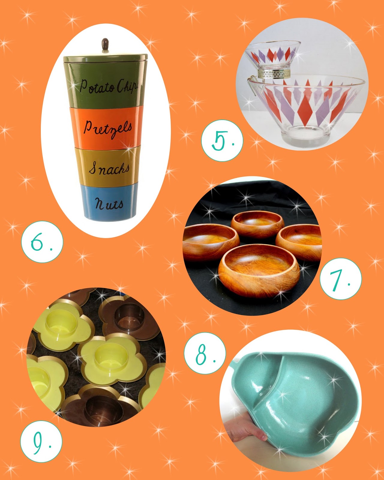 I Love... Retro Snack Containers!