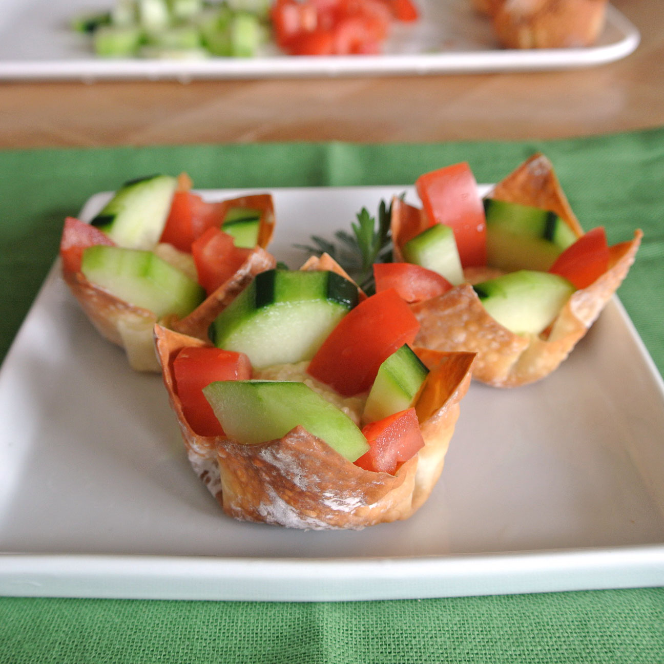 Gourmet Cooking For Two Quick Easy Hummus Cups