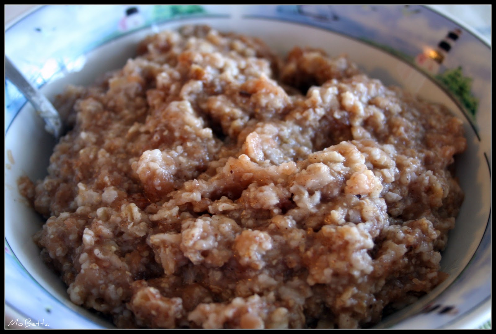 Makin' it Mo' Betta Cinnamon Spice Applesauce {crockpot} and Oatmeal