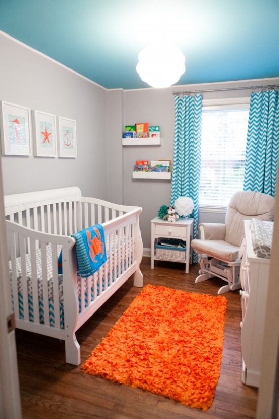 Dormitorio bebe gris: habitación de beb en color gris decoideas ...