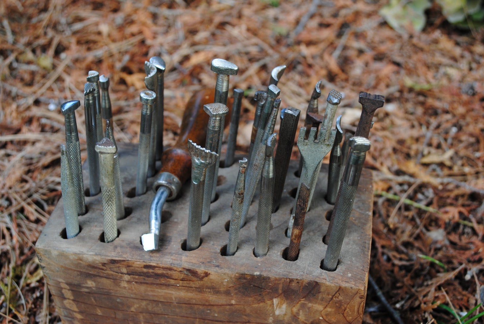 The Coffey Shop.... Old Leather Tools