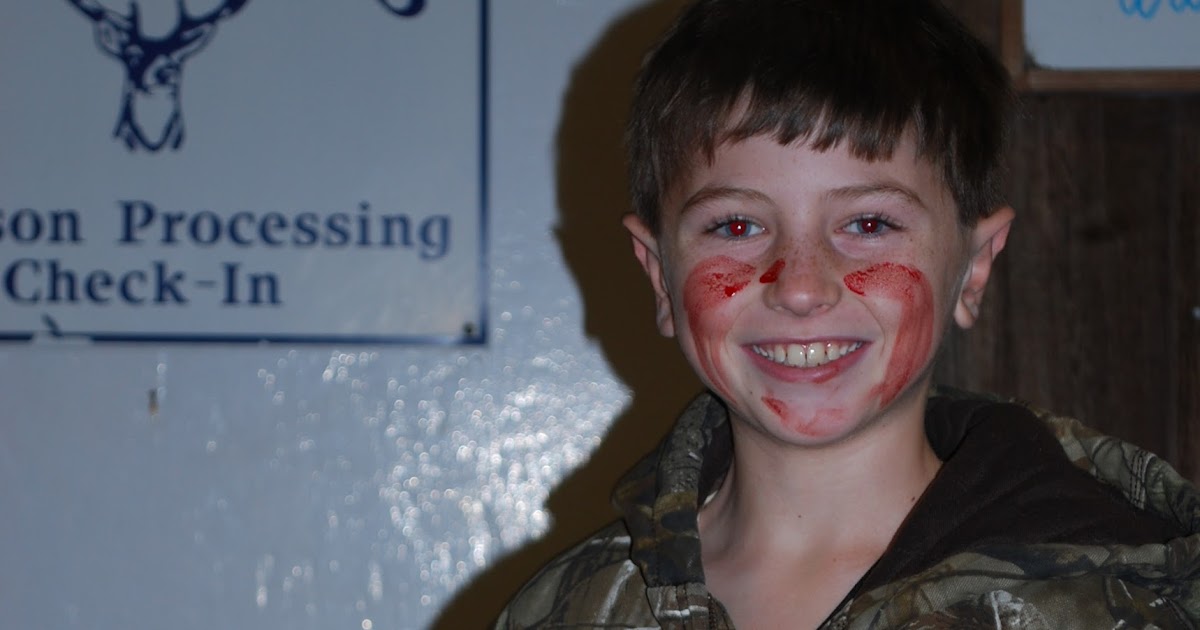 Cordray's James Cuthbert brought his first deer in with his dad