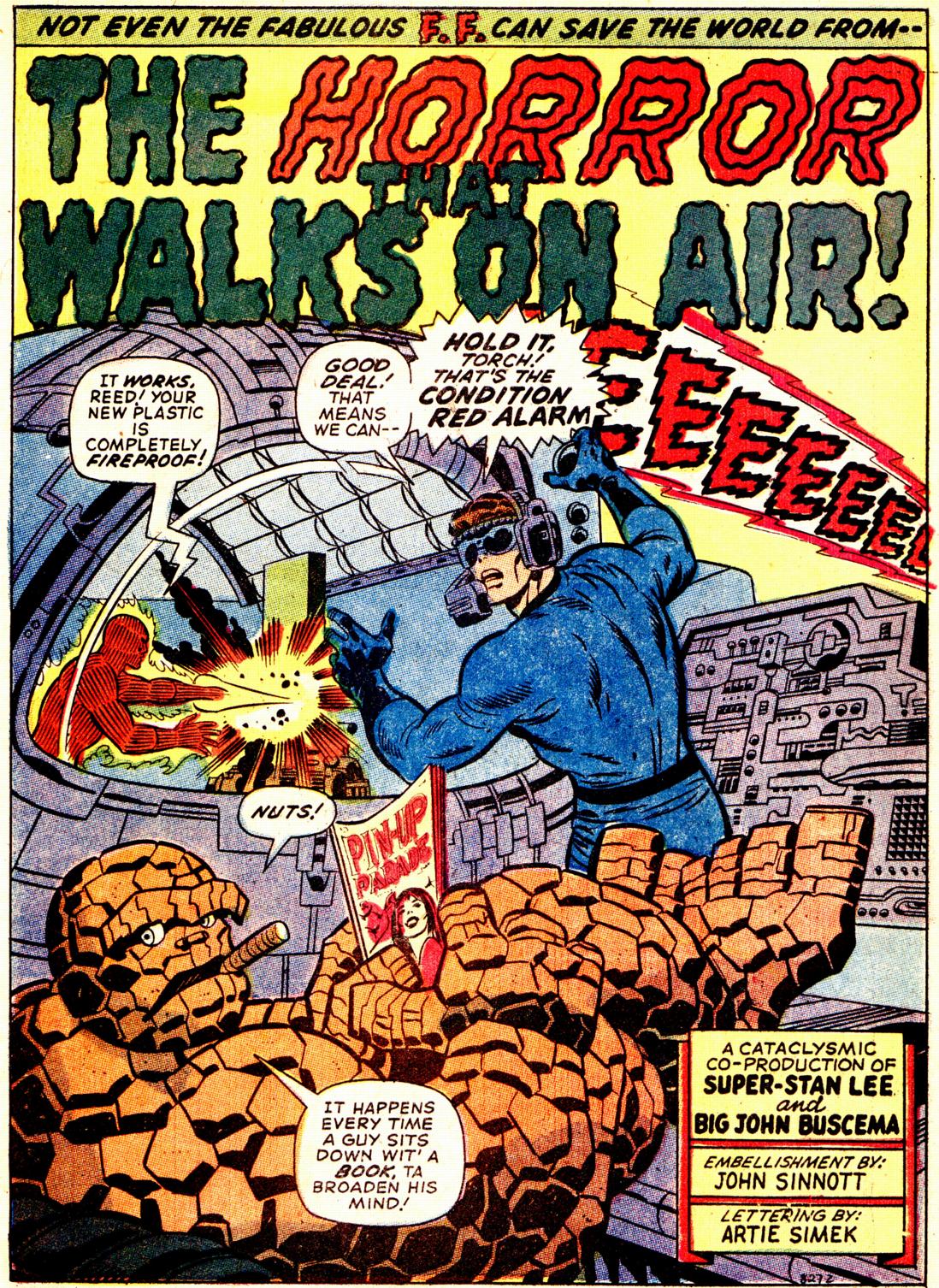 Diversions of the Groovy Kind Making a Splash John Buscema's