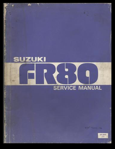 Foto Motor Suzuki Fr 80