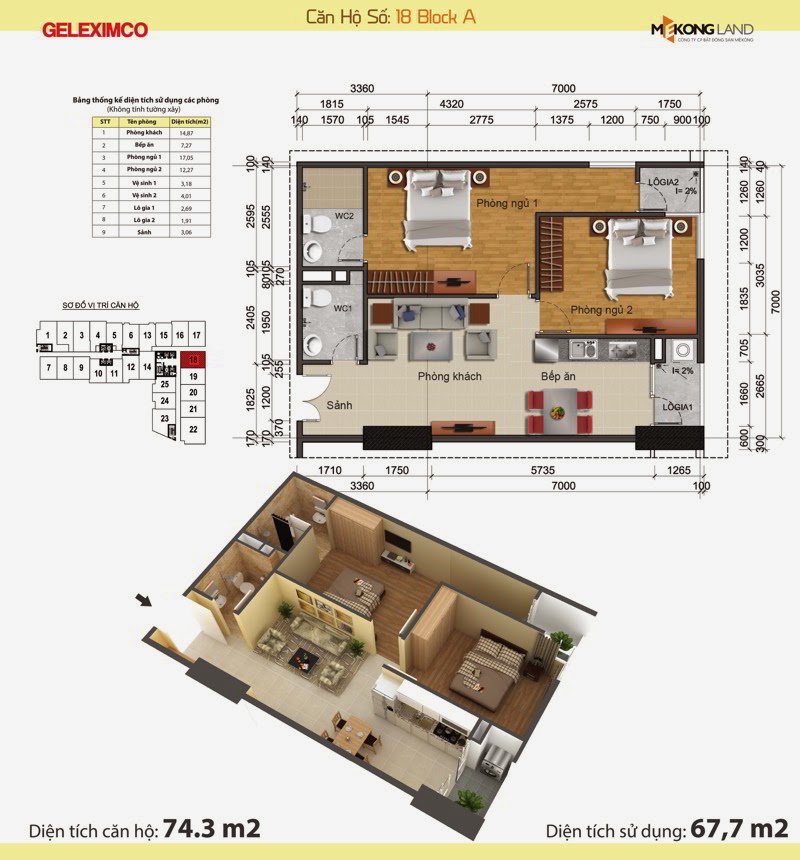 căn hộ số 18A căn hộ số 18A