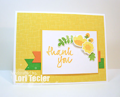Floral Thank You card-designed by Lori Tecler/Inking Aloud-stamps and dies from Avery Elle Floral Thank You card-designed by Lori Tecler/Inking Aloud-stamps and dies from Avery Elle
