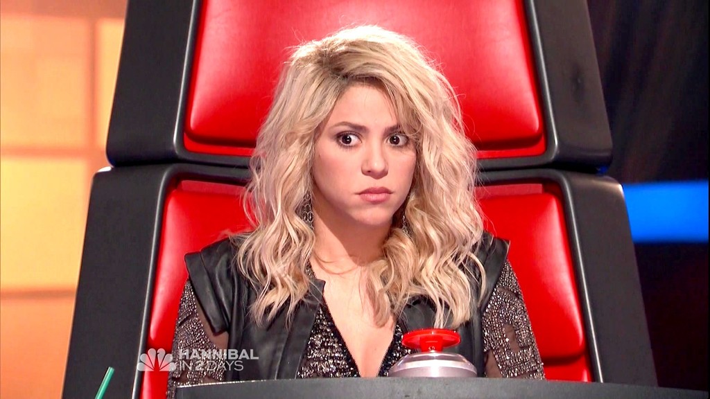 Shakira - myshakiblog: 7 fotos: Shakira durante el 4to programa de "The