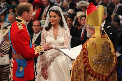 Majlis Perkahwinan Diraja Putera William Dan Kate Middleton (Gambar)