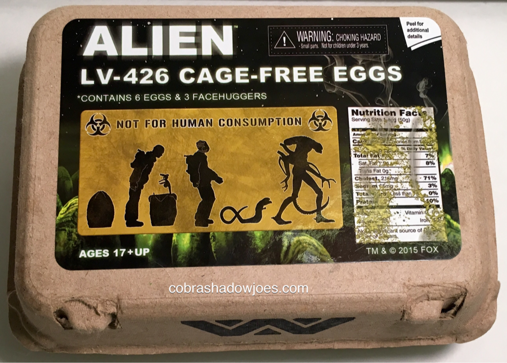 CobraShadowJoes: NECA TOYS Alien Eggs Carton (6 Pack)