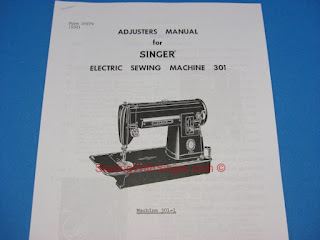 Sewing With Singer: Singer 301 Sewing Machine Service/Adjusters Manual