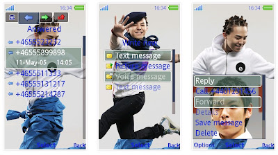 韓國組合BigBang SonyEricsson手機主題for Aino﹝240x432﹞
