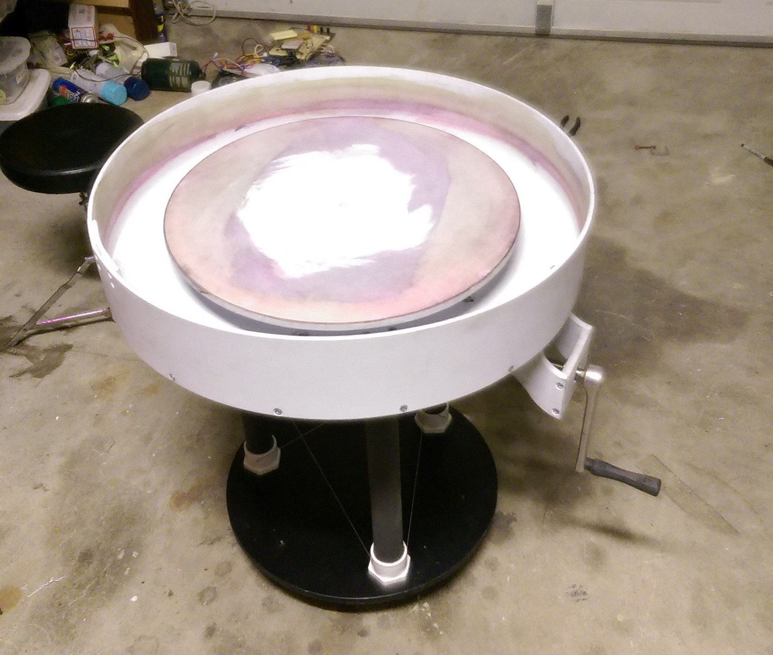 Deep Thoughts by Dylan Fairbanks: Bike Crank Spin-Art Machine for ...