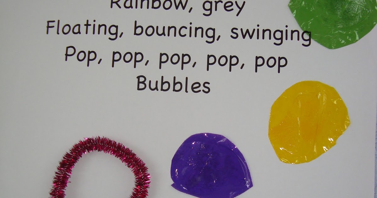 Room 6 Sunnybrae Normal School Come and read our Bubble Poems!!