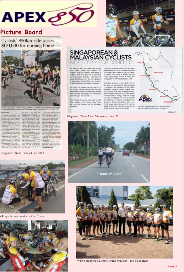 Apex Club Of Penang Malaysia Club No 8 Since 1971 Apex 850 By Apexian Elaine Goh Apex Club Of Bukit Timah Singapore